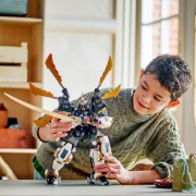 Imagine LEGO NINJAGO ROBOTUL-DRAGON DE TITAN AL LUI COLE 71821