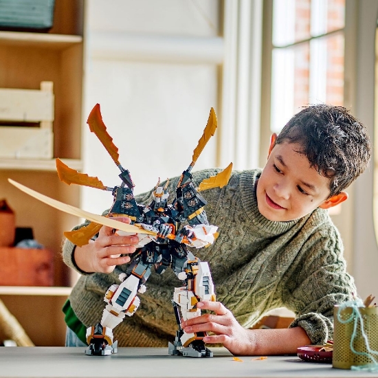 Imagine Lego Ninjago Robotul-dragon de titan al lui Cole 71821