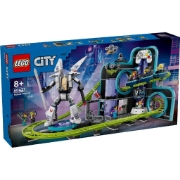 Imagine LEGO CITY PARC CU ROLLER-COASTER LUMEA ROBOTILOR 60421