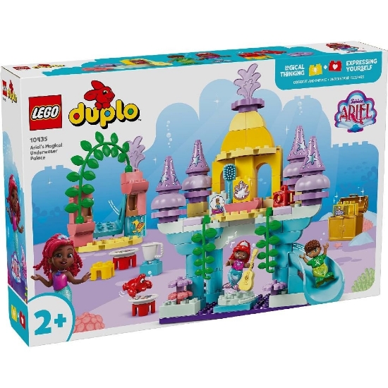 Imagine LEGO DUPLO PALATUL SUBACVATIC MAGIC AL LUI ARIEL 10435