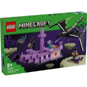 Imagine LEGO MINECRAFT DRAGON ENDER SI CORABIA DIN END 21264