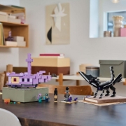 Imagine LEGO MINECRAFT DRAGON ENDER SI CORABIA DIN END 21264