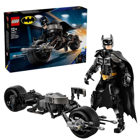 Imagine Lego Super Heroes Figurină de construcție Batman și Motocicleta Bat-Pod 76273