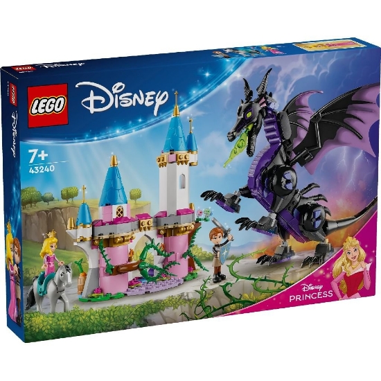 Imagine LEGO DISNEY PRINCESS MALEFICENT SUB FORMA DE DRAGON 43240