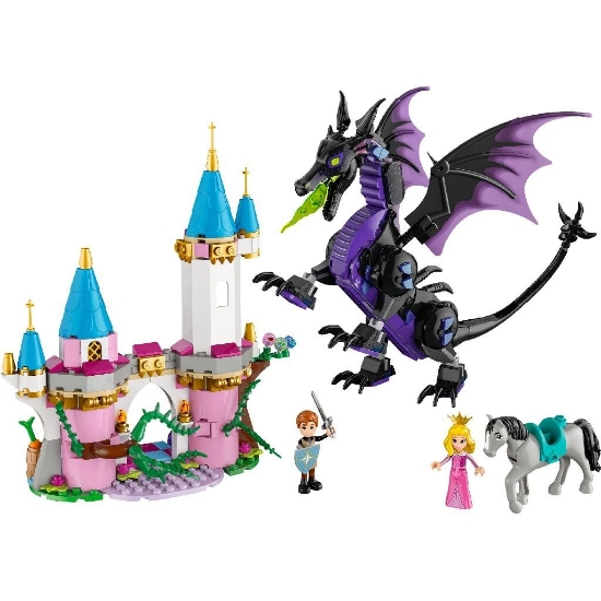 Imagine LEGO Disney Princess Maleficent sub formă de dragon 43240
