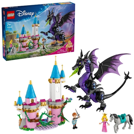 Imagine LEGO Disney Princess Maleficent sub formă de dragon 43240