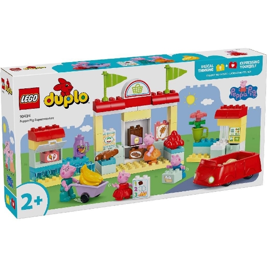Imagine LEGO DUPLO SUPERMARKETUL PURCELUSEI PEPPA 10434