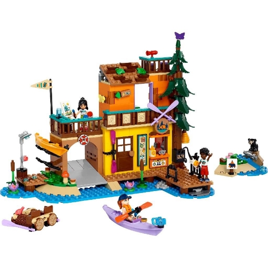 Imagine LEGO Friends Sporturi nautice în tabăra de aventuri 42626