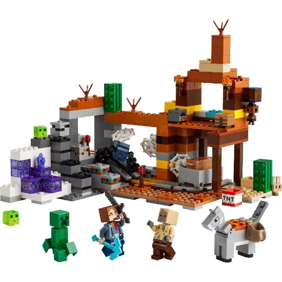 Imagine LEGO Minecraft Puțul din Badlands 21263