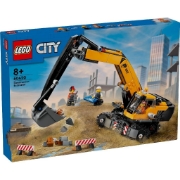 Imagine LEGO CITY EXCAVATOR GALBEN DE CONSTRUCTII 60420