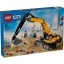Imagine Lego City Excavator galben de construcții 60420