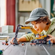 Imagine LEGO CITY EXCAVATOR GALBEN DE CONSTRUCTII 60420