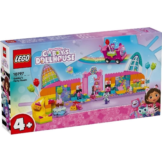 Imagine LEGO GABBYS DOLLHOUSE CAMERA DE PARTY A LUI GABBY 10797
