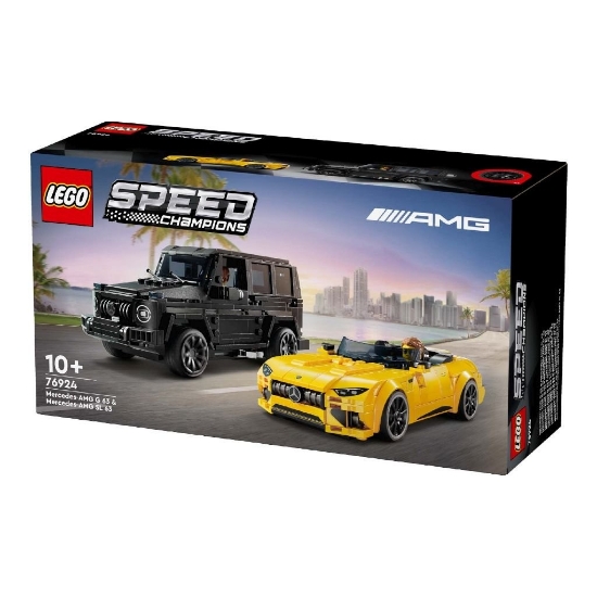 Imagine LEGO SPEED CHAMPIONS  MERCEDES-AMG G 63 SI MERCEDES-AMG SL 63 76924