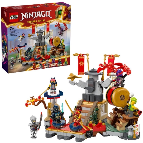 Imagine LEGO Ninjago Arena de luptă de la turneu 71818