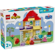 Imagine LEGO DUPLO CASA ANIVERSARA A PURCELUSEI PEPPA 10433