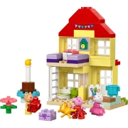 Imagine LEGO DUPLO CASA ANIVERSARA A PURCELUSEI PEPPA 10433