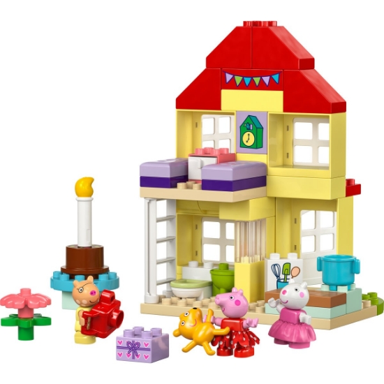 Imagine LEGO DUPLO Casa aniversară a purcelușei Peppa 10433