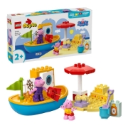 Imagine LEGO DUPLO EXCURSIA CU BARCA A PURCELUSEI PEPPA 10432