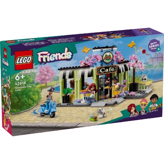 Imagine LEGO FRIENDS CAFENEA DIN ORASUL HEARTLAKE 42618