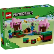 Imagine LEGO MINECRAFT GRADINA CU CIRESI INFLORITI 21260