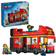 Imagine LEGO CITY AUTOBUZ TURISTIC ROSU CU ETAJ 60407
