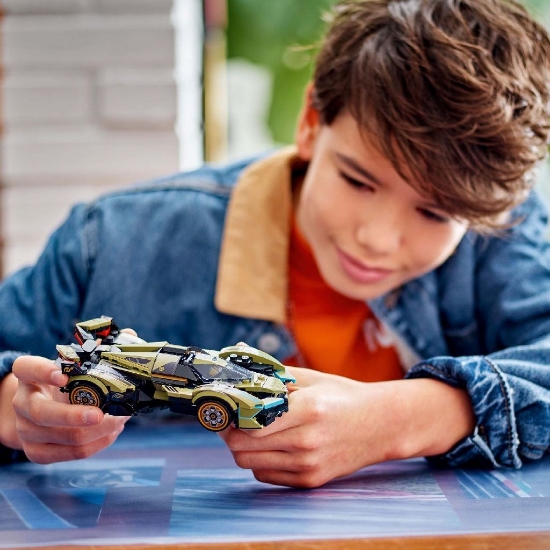 Imagine LEGO SPEED CHAMPIONS Supermașina Lamborghini Lambo V12 Vision GT 76923