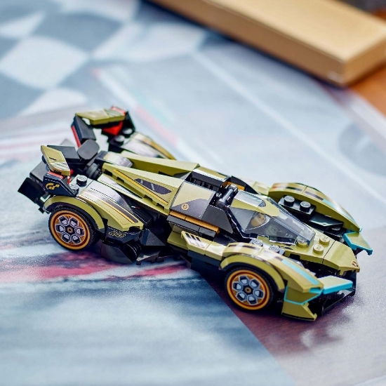 Imagine LEGO SPEED CHAMPIONS Supermașina Lamborghini Lambo V12 Vision GT 76923