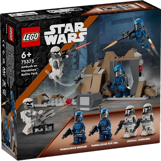 Imagine LEGO STAR WARS TM PACHET DE LUPTA AMBUSCADA PE MANDALORE 75373