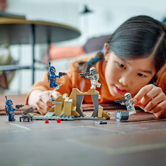 Imagine Lego Star Wars TM Pachet de luptă Ambuscadă pe Mandalore 75373
