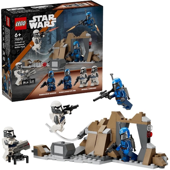 Imagine Lego Star Wars TM Pachet de luptă Ambuscadă pe Mandalore 75373