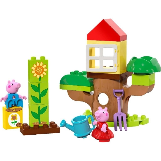 Imagine Lego Duplo Grădina și casa din copac a Purcelușei Peppa 10431