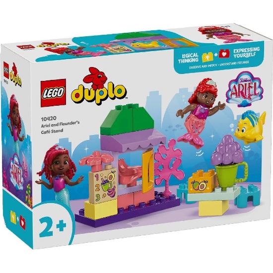 Imagine LEGO DUPLO CHIOSCUL CU CAFEA AL LUI ARIEL SI FLOUNDER 10420