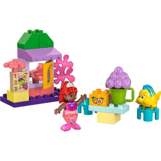 Imagine LEGO DUPLO Chioșcul cu cafea al lui Ariel și Flounder 10420
