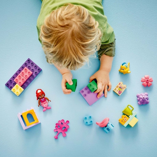 Imagine LEGO DUPLO Chioșcul cu cafea al lui Ariel și Flounder 10420