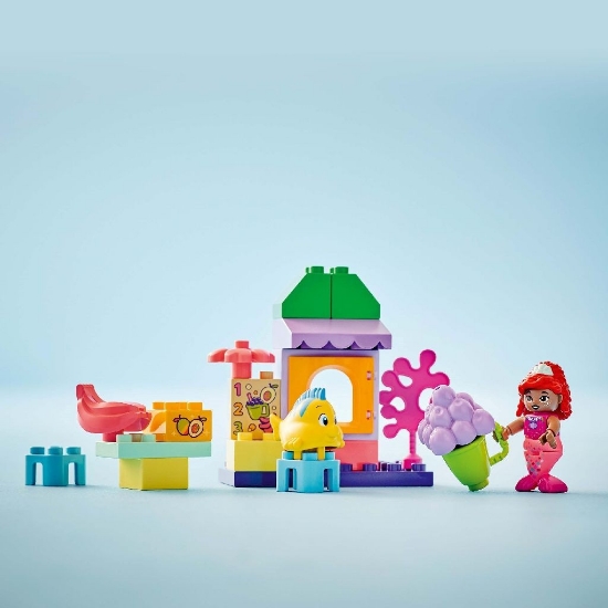 Imagine LEGO DUPLO Chioșcul cu cafea al lui Ariel și Flounder 10420