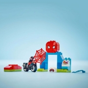 Imagine LEGO DUPLO AVENTURA PE MOTOCICLETA A LUI SPIN 10424