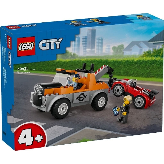Imagine LEGO CITY CAMIONETA DE TRACTARE SI MASINA SPORT 60435