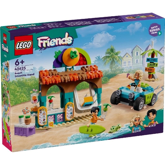 Imagine LEGO FRIENDS CHIOSC DE SMOOTHIE-URI PE PLAJA 42625