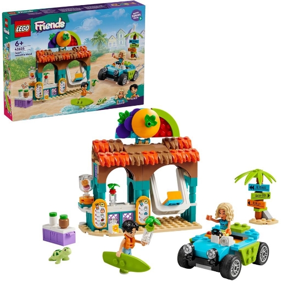 Imagine Lego Friends chioșc de smoothie-uri pe plajă 42625