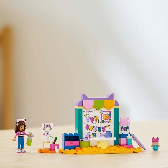 Imagine LEGO Gabby’s Dollhouse Creații meșteșugite cu Bebe Căsuța 10795