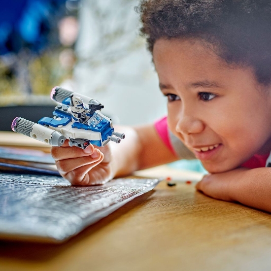 Imagine Lego Star Wars TM Micronava de luptă Y-Wing a Căpitanului Rex 75391