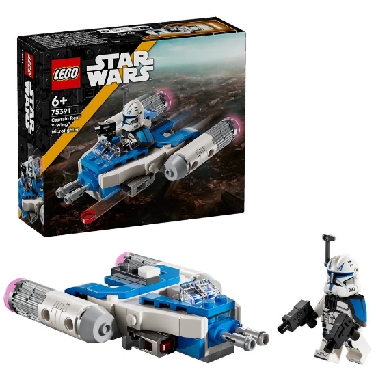 Imagine Lego Star Wars TM Micronava de luptă Y-Wing a Căpitanului Rex 75391