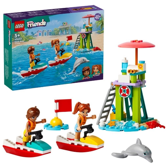 Imagine Lego Friends Scuter acvatic pe litoral 42623