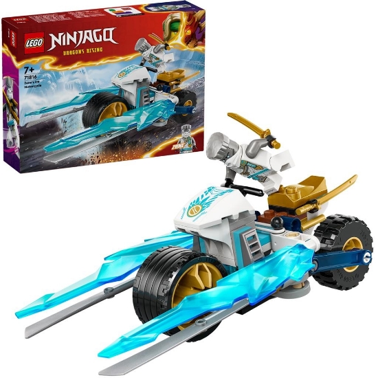Imagine Lego Ninjago Motocicleta de gheață a lui Zane 71816