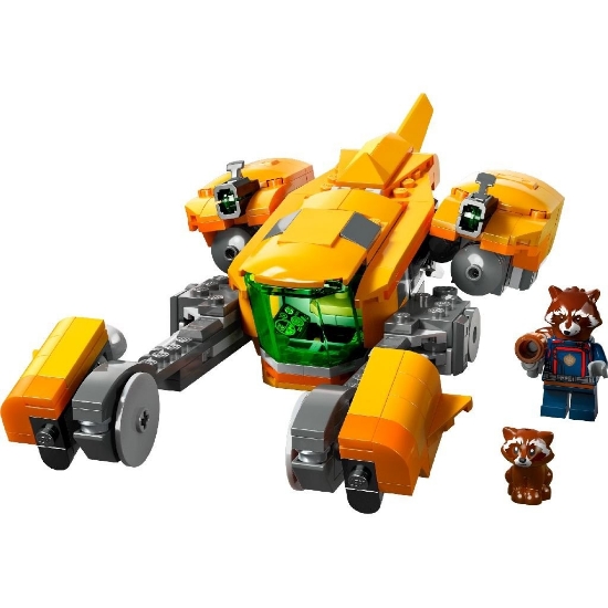 Imagine LEGO Marvel Nava lui Baby Rocket 76254