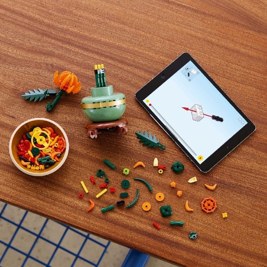 Imagine Lego Botanical Collection Crizantema 10368