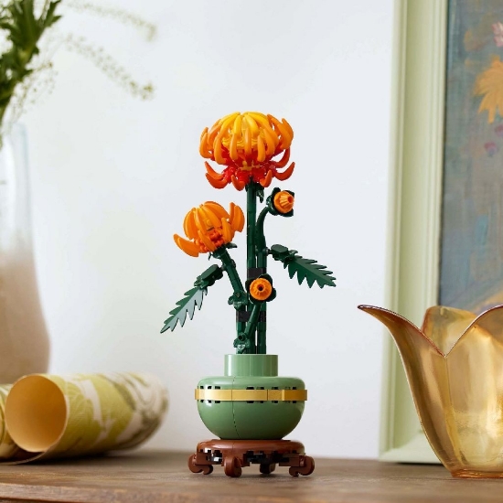 Imagine Lego Botanical Collection Crizantema 10368