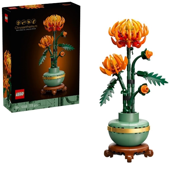 Imagine Lego Botanical Collection Crizantema 10368