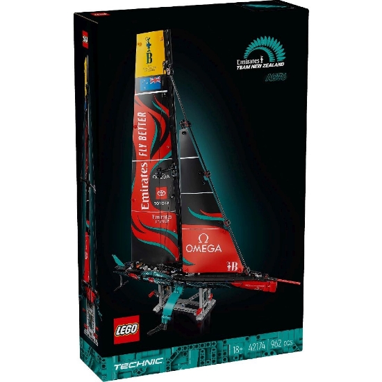 Imagine LEGO TECHNIC IAHTUL EMIRATES TEAM NEW ZEALAND AC75 42174